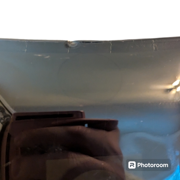 Vintage Aldon Black Glass Square Tray Candy Trinket Dish Greek Roman 6 - Picture 3 of 3